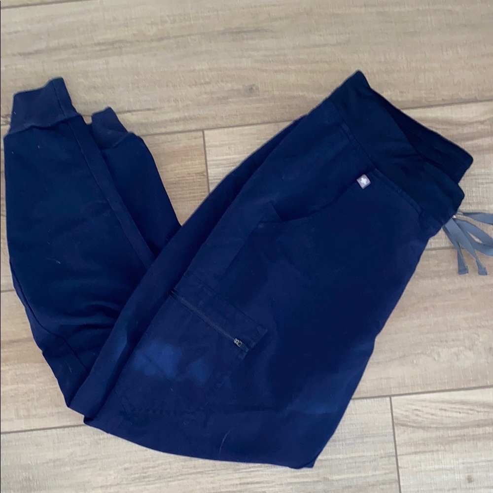 VGUC-Navy FIGS Zamora Jogger Scrub Pants